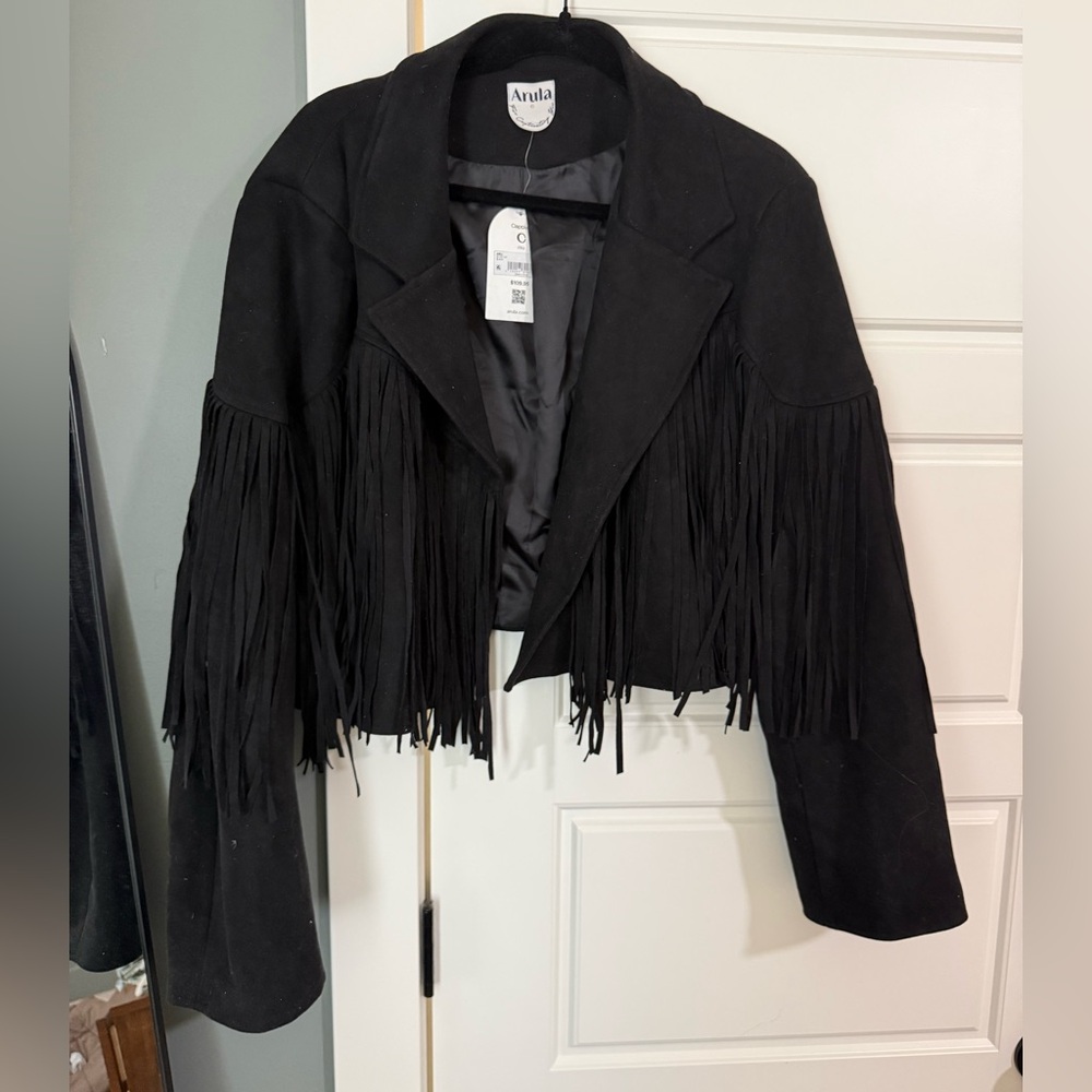 Arula Western Fringe Jacket